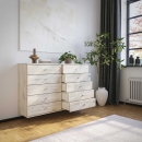 Kommode hängend | lang | zehn Schubladen