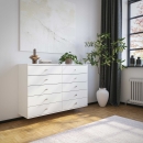 Kommode hängend | lang | zehn Schubladen