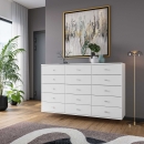 Kommode hängend | fünfzehn Schubladen