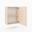 Hängeschrank | mittelhoch | flach | eine Tür | variable Einlegeböden