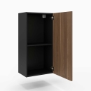 Hängeschrank | schmal | flach | eine Tür | variable Einlegeböden