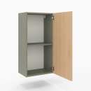 Hängeschrank | schmal | flach | eine Tür | variable Einlegeböden
