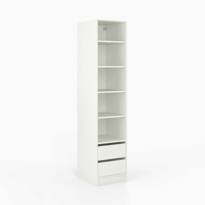 kleiderschrank-offen-schmal-zwei-schubladen-einlegeboeden kleiderschrank-offen-schmal-zwei-schubladen-einlegeboeden
