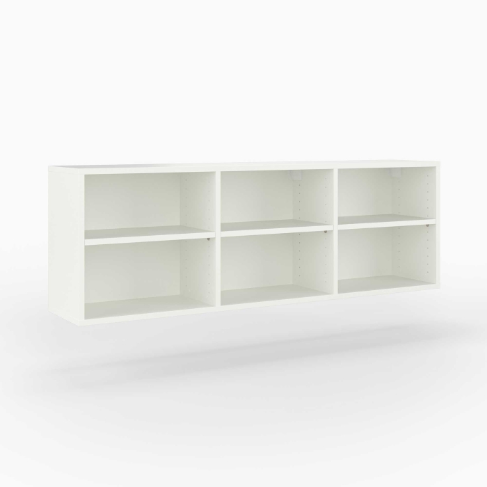 Wandregal | breit | 3x2 Fächer | variable...