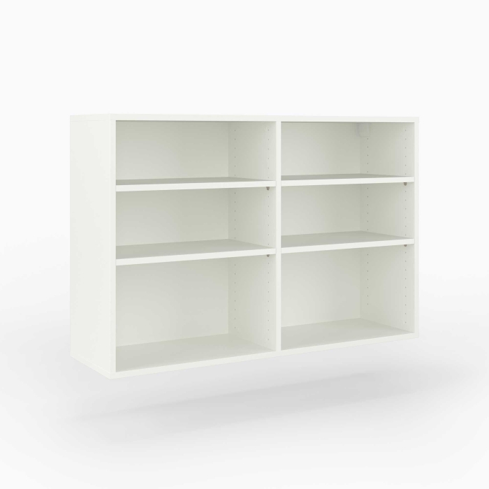 Wandregal | mittelhoch | 2x3 Fächer | variable...
